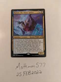 Kotose, the Silent Spider | MtG Kamigawa: Neon Dynasty | NEO 228 | NM Pack Fresh - Image 1