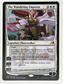 The Wandering Emperor M Kamigawa: Neon Dynasty 42 NM - Image 1