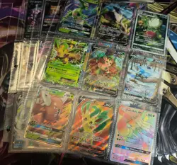 ⭐Modern Pokemon Collection Lot Binder Vmax Leafeon + Glaceon.NM-LP🔥Crispy!🤌#12 - Image 1