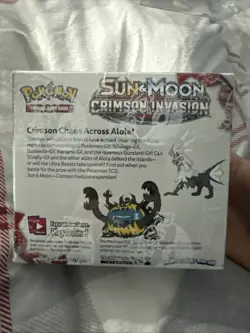 Sealed Sun & Moon Crimson Invasion Pokemon Booster Box - Image 5