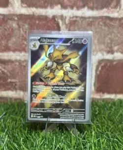 Pokemon TCG Alakazam MEP 009 Mega Evolution Black Star Promo Sealed - Image 1