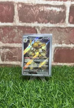 Pokemon TCG Alakazam MEP 009 Mega Evolution Black Star Promo Sealed - Image 2