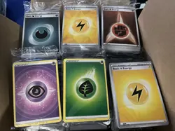 Lot Of 38 Pokemon TCG Sealed Energy Packs From ETBs and B&BS- Read Description - Image 1
