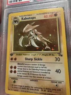 PSA 10 GEM MINT Kabutops 1ST EDITION HOLO Pokemon Fossil 1999 WOTC INVESTMENT - Image 2