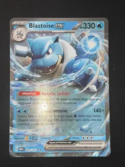 Blastoise EX 009/165 MEW IT 151 Near Mint - Carta Pokemon Italiano - Image 3