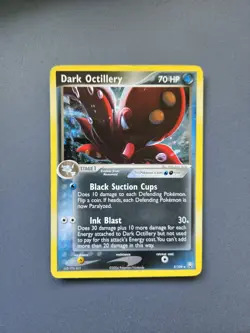 Pokemon TCG Dark Octillery Team Rocket Returns 8/109 Holo Rare - Image 1