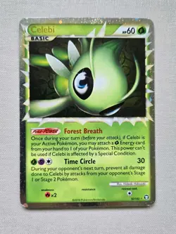 Pokemon TCG Celebi Holo Double Rare HeartGold SoulSilver Triumphant 92/102 - Image 1