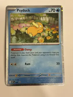 Pokemon Psyduck 007 Me: Mega Evolution Black Star Promo - Image 1