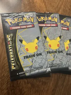 Celebrations Pokemon Tcg Booster Packs - Image 2