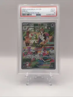 Pokemon TCG Kirlia Illustration Rare Scarlet & Violet Base, 212/198, PSA 9 Mint - Image 1