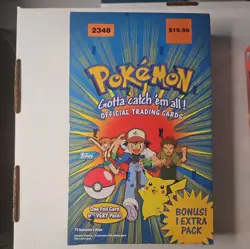 Topps Pokemon TV Animation Series 1 & 2 BOTH sealed blaster boxes! VINTAGE - Image 2