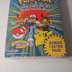 Topps Pokemon TV Animation Series 1 & 2 BOTH sealed blaster boxes! VINTAGE - Image 4