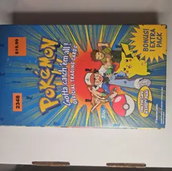 Topps Pokemon TV Animation Series 1 & 2 BOTH sealed blaster boxes! VINTAGE - Image 5