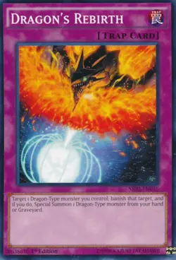 Dragon's Rebirth - SR02-EN035 - Common - 1st Edition - Lightly Played - Image 1