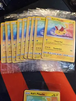 SEALED Ash’s Pikachu TCG SM108 2017 Promo Card Pokemon "I Choose You" 1 Card - Image 3