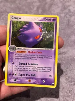 Pokemon Cards: EX Legend Maker Rare Holo: Gengar 5/92 - Image 1