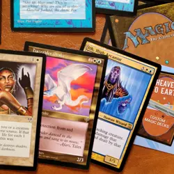 COMMANDER DECK 100 Mtg Cards - COLOR Hosers / Protection White Blue Lockdown Fun - Image 4