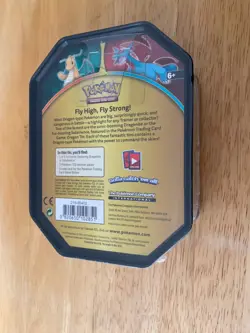 2019 Pokemon TCG Tin Set w/ Salamemce Foil Card 3 Booster Packs Factory Sealed 820650102851 - Image 3