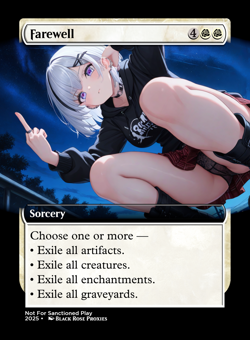 Farewell - Various Styles - MTG Anime Custom - Playtest - Image 1