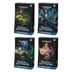 Magic the Gathering: Murders at Karlov Manor Commander Decks[Set of 4] - Image 1