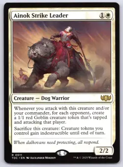 Ainok Strike Leader - Commander Tarkir Dragonstorm - MTG - Magic - Near Mint - Image 1