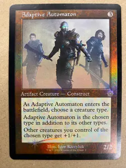 MTG 1x FOIL RETRO Adaptive Automaton # 1 The Brothers' War Magic Gathering x1 NM - Image 1
