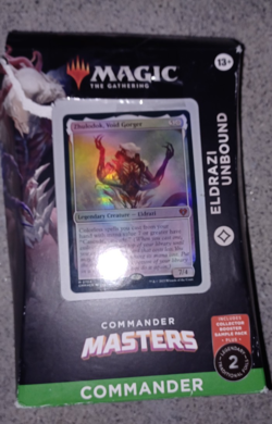 NEW (Damaged Box) MTG Eldrazi Unbound Commander Masters Deck Magic The Gathering - Image 1