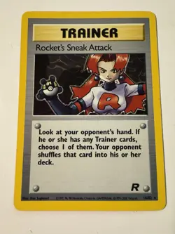 Rocket's Sneak Attack 16/82 Pokemon Team Rocket-Rare Trainer - Image 1