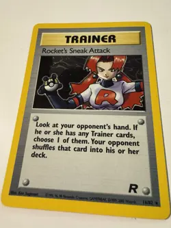 Rocket's Sneak Attack 16/82 Pokemon Team Rocket-Rare Trainer - Image 2