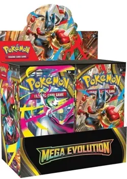 POKEMON MEGA EVOLUTION ENHANCED BOOSTER BOX NEW SEALED Wave 2 ships 10/24 - Image 1
