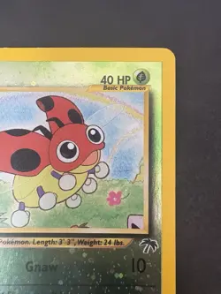 Pokemon Vintage Southern Islands Reverse Holo Ledyba 7/18 Rare WotC Promo - Image 4