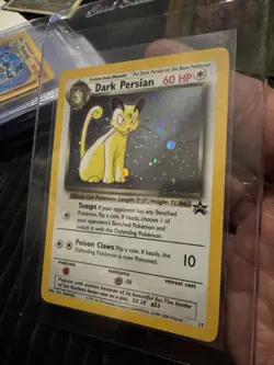 Pokemon TCG Dark Persian Promo 1999-2000 #17 Rare Holo Near Mint - Image 1