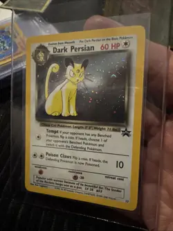 Pokemon TCG Dark Persian Promo 1999-2000 #17 Rare Holo Near Mint - Image 2