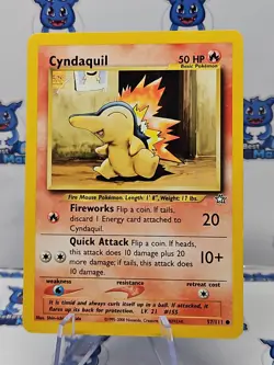 Pokemon Cyndaquil Neo Genesis 57/111 LP - Image 2