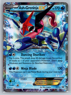Pokemon Ash-Greninja EX XY133 XY Holo Black Star Promo HP - Image 1