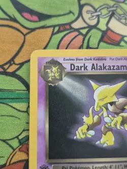 Dark Alakazam - 1st Edition - 18/82 Team Rocket - Pokemon TCG 2000 LP Light Play - Image 4
