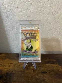 2000 WotC Pokemon Gym Heroes Booster Pack New/Sealed 20.46 Grams W/ Acrylic Case - Image 1