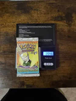 2000 WotC Pokemon Gym Heroes Booster Pack New/Sealed 20.46 Grams W/ Acrylic Case - Image 3