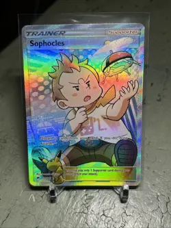 Pokemon Sophocles 146/147 Burning Shadows Ultra Rare Full Art Holo “NM/LP” - Image 1
