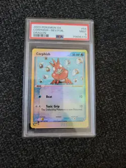 Pokemon EX Dragon Reverse Holo Corp Corphish eReader 54/97 - PSA 9! PK622 - Image 1