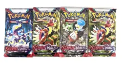 Pokemon TCG Scarlet & Violet Sleeved Booster Pack - RANDOM ART (Set Of 4) - Image 2