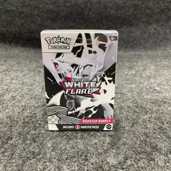 POKEMON TCG Scarlet & Violet White Flare Booster Bundle, Sealed Box is Worn - Image 1