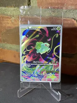 Pokemon Bulbasaur 133/132 English Mega Evolution Stamped Promo SEALED - Image 1