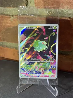 Pokemon Bulbasaur 133/132 English Mega Evolution Stamped Promo SEALED - Image 2