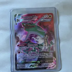 Pokemon Rayquaza VMAX TG20/TG30 Sword & Shield Silver Tempest Trainer Gallery NM - Image 1