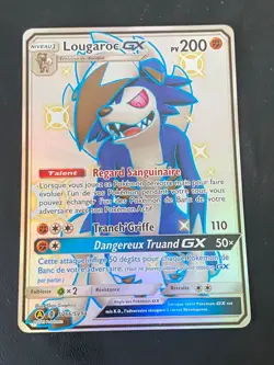 CARTE POKEMON LOUGAROC GX SV66/SV94 FR ULTRA RARE SL DESTINEES OCCULTES - NEUF - Image 1