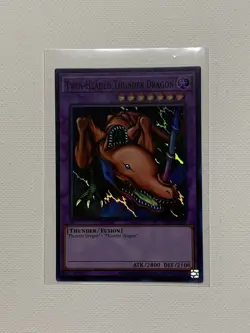 X1 Twin-Headed Thunder Dragon - MRD-EN120 - Super Rare - 25th Anv Metal Raiders - Image 1
