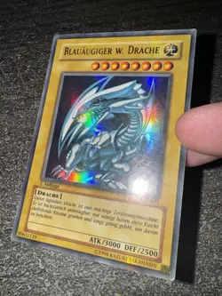 CARTE YU-GI-OH! BLUE EYES / BLAUAUGIGER W. DRACHE 1ST SDK-G001 GERMAN - Image 3