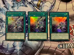 Yu-Gi-Oh! ULTIMATE SLAYER (RA02-EN070) Ultra Rare PLAYSET (x3) 1st NM - Image 1