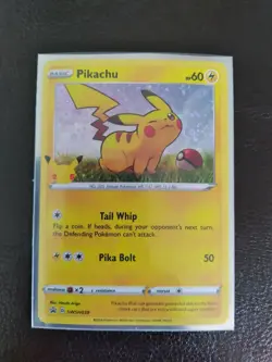 Pokemon Pikachu General Mills 25th Anniversary Stamped Holo Foil Promo Card MINT - Image 1